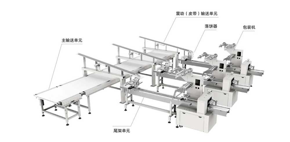 饼干理料包装系统